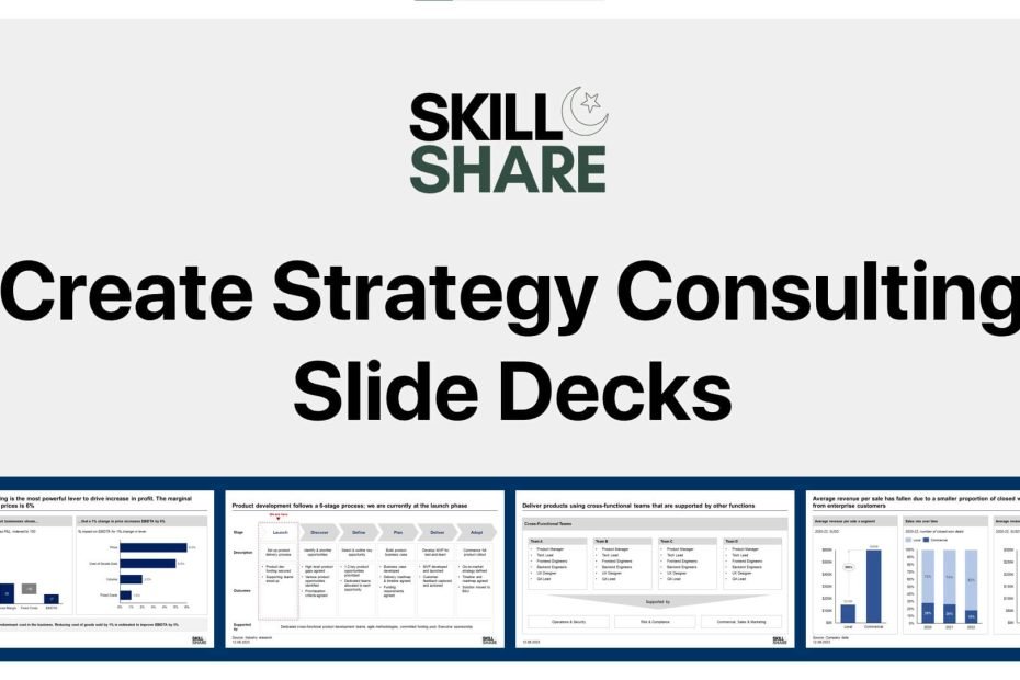 Create Strategy Consulting Slide decks